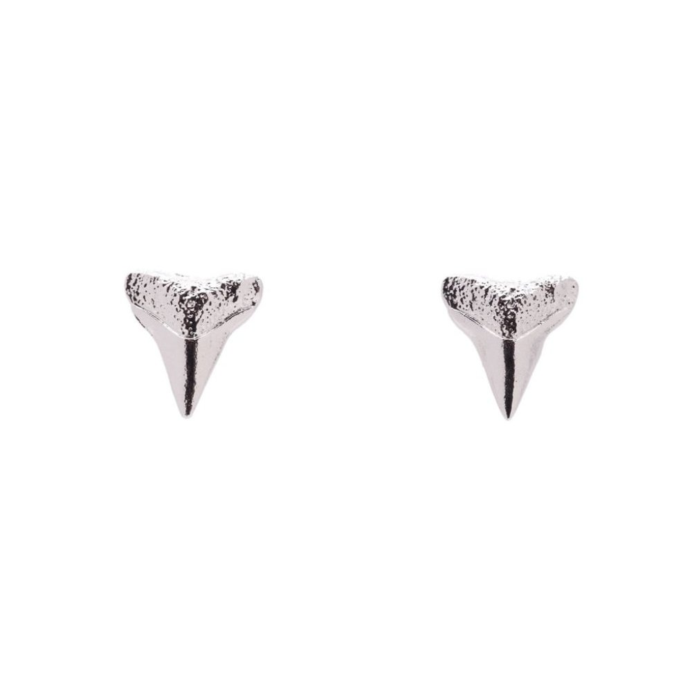 Large Shark's Tooth Studs - Picture 3 of 3